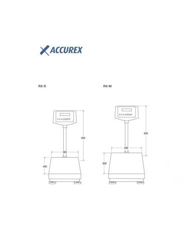 BASCULA INDUSTRIAL SERIE RX CON COLUMNA