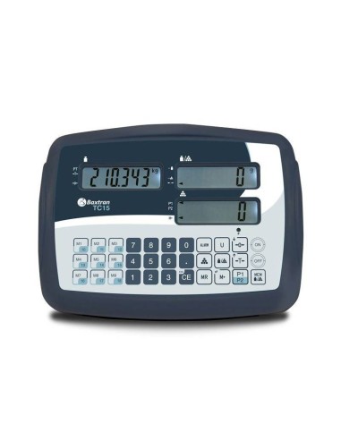 BASCULA INDUSTRIAL BMM CON VISOR CUENTAPIEZAS TC15