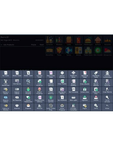 SOFTWARE TPV AGORA RESTAURACIÓN