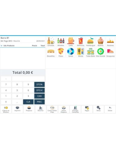 SOFTWARE TPV AGORA RESTAURACIÓN