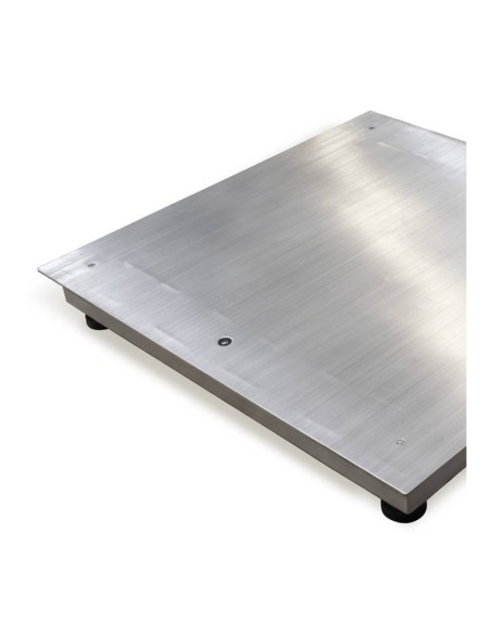 PLATAFORMA SERIE BXS INOXIDABLE CON 4 CÉLULAS DE CARGA.