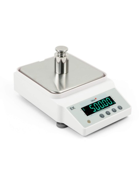 BALANZA DE PRECISION SERIE EK  Y COMPACTA PARA LABORATORIO.