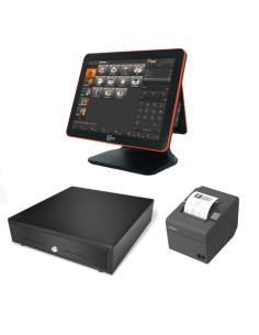 PACK TPV POS 1525D CON PANTALLA TRASERA, IMPRESORA DE...