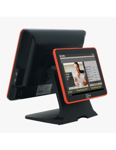 PACK TPV POS 1525D CON PANTALLA TRASERA,...