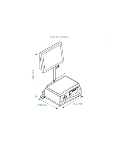 BALANZA EPELSA TOUCHSCALE XS E-POWER E-20I...