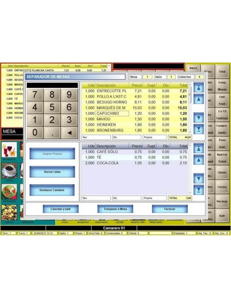 Software TPV BDP Cash 3 programa para gestionar punto de venta barato