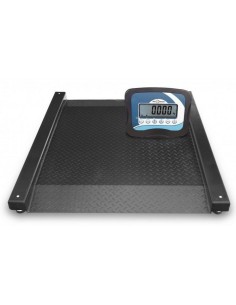 Báscula plataforma extraplana BVP con indicador BR15