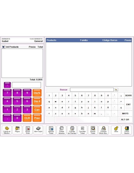 Software TPV Agora Retail para Tiendas 1 programa de gestión de terminal de punto de venta