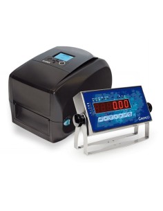 Conjunto etiquetadora con indicador ETD precio