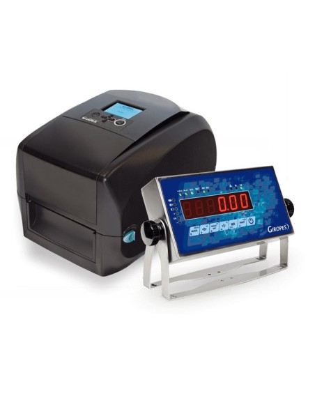 Conjunto etiquetadora con indicador ETD precio