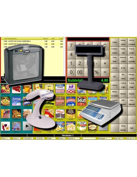 Programa para TPV BDP-NET para hostelería programa para gestionar terminal de punto de venta de comercio bar restaurante