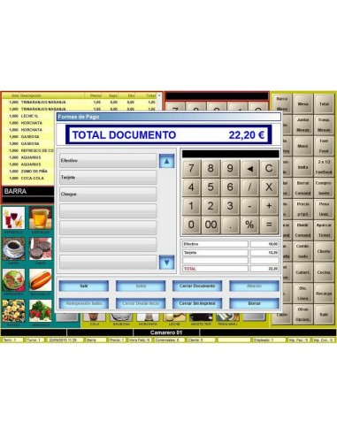 Programa para TPV BDP-NET para hostelería 2 programa para gestionar terminal de punto de venta de comercio