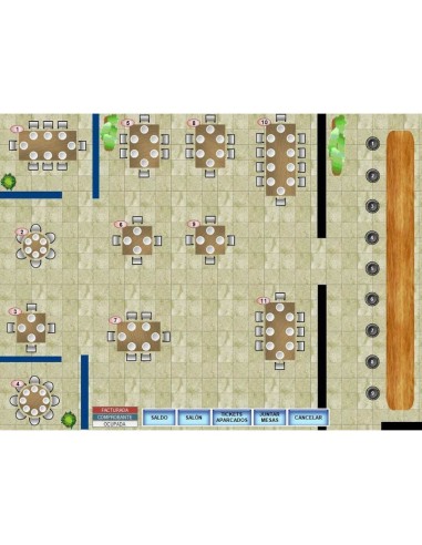 Programa para TPV BDP-NET para hostelería 3 programa para gestionar terminal de punto de venta de comercio
