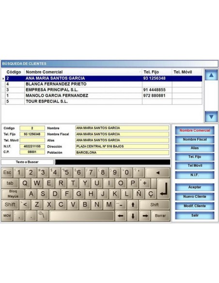 Programa para TPV BDP-NET para hostelería 4 programa para gestionar terminal de punto de venta de comercio