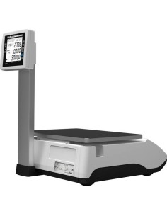 BALANZA COMERCIAL SERIE CT100P CON IMPRESORA Y CON COLUMNA 2