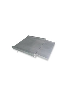 PLATAFORMA BVRS EN ACERO INOX CON RAMPA
