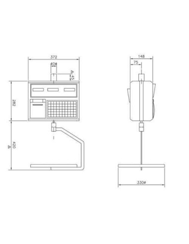 Balanza colgante barata para mostrador Euroscale Epelsa precio