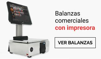 Balanzas con impresora de tickets